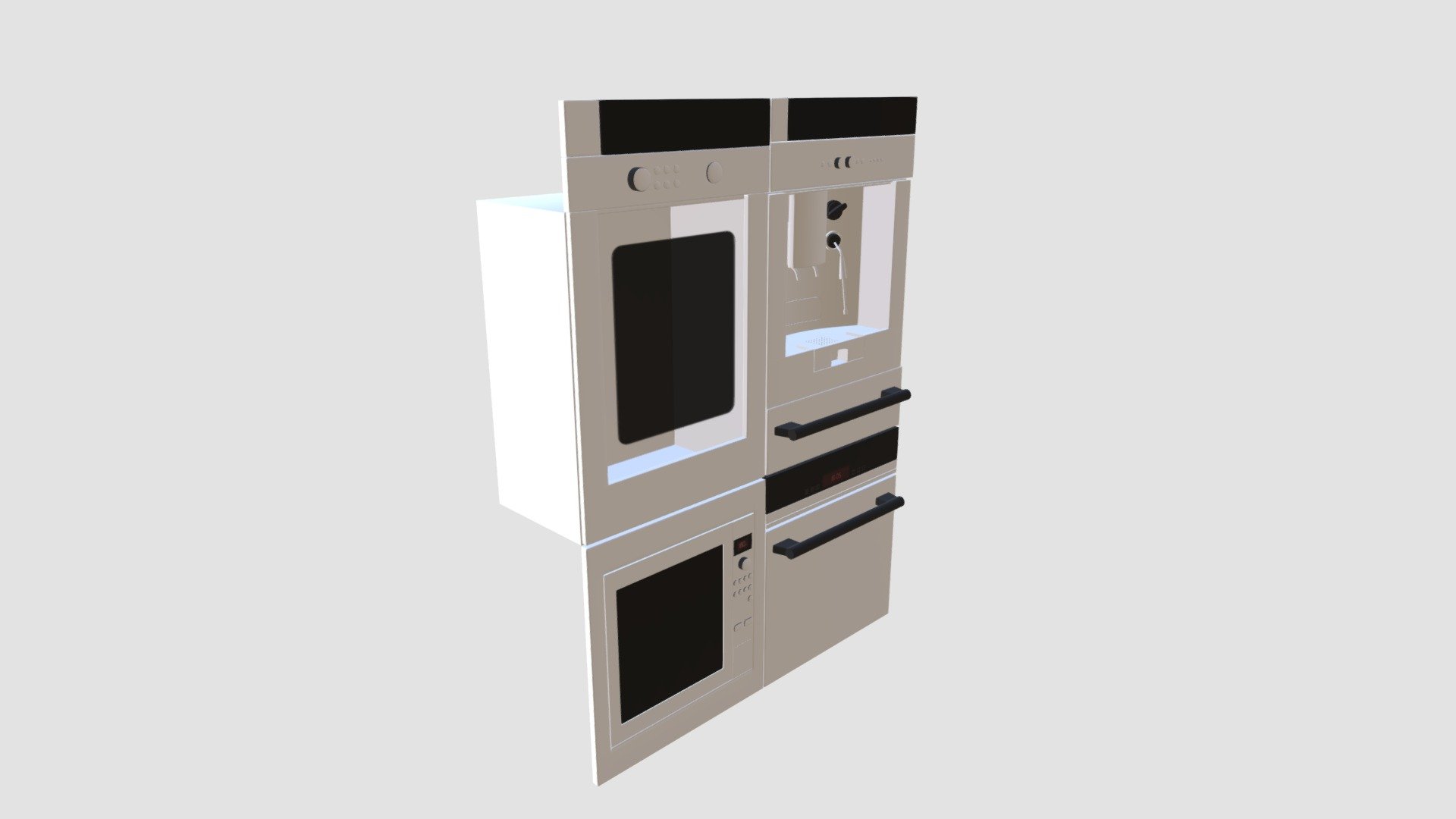 kitchen appliances - Buy Royalty Free 3D model by Evermotion [4b100f7 ...