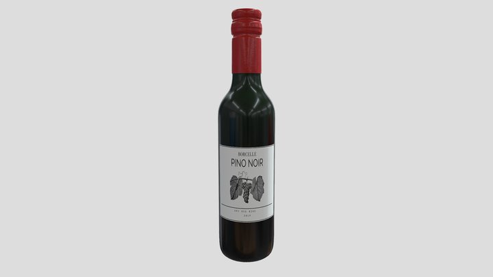 Wine Bottle – Modello 3D gratuito STL