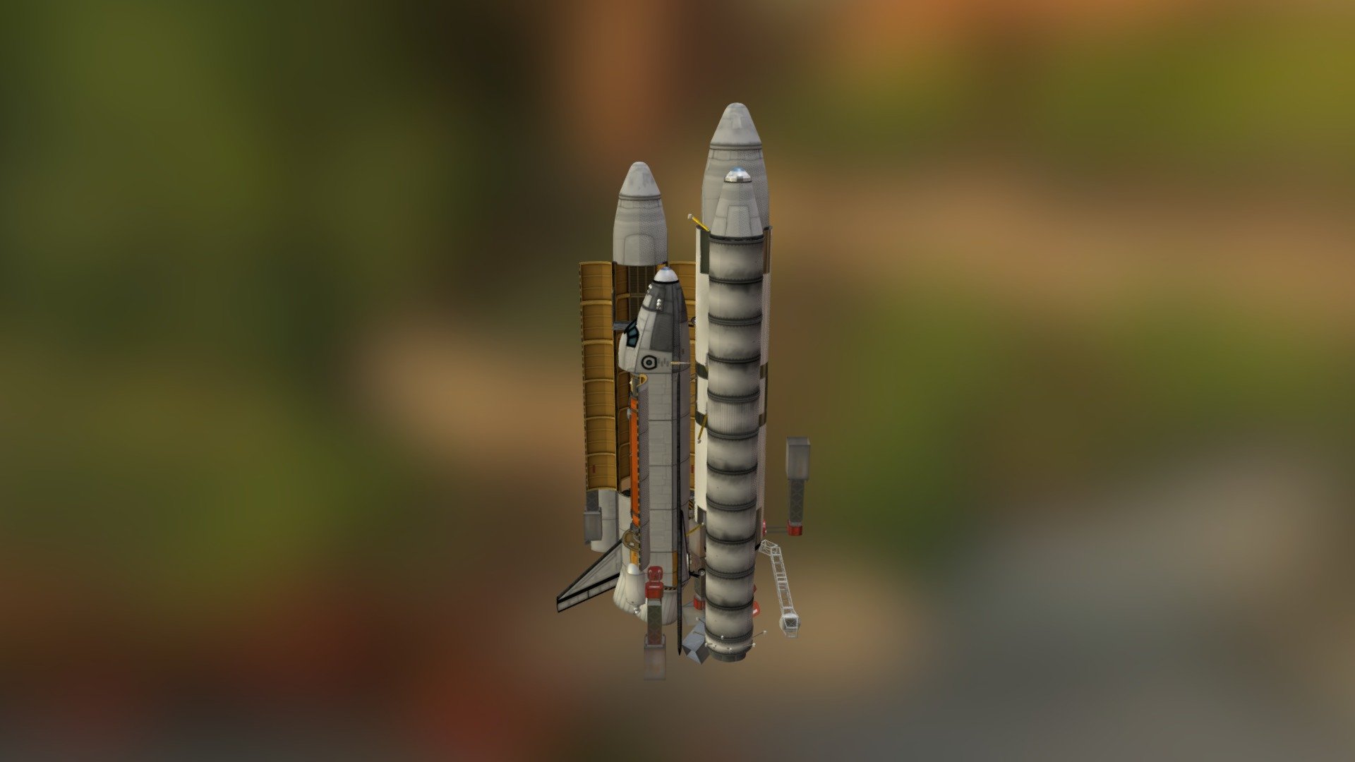STS-6E Space Shuttle