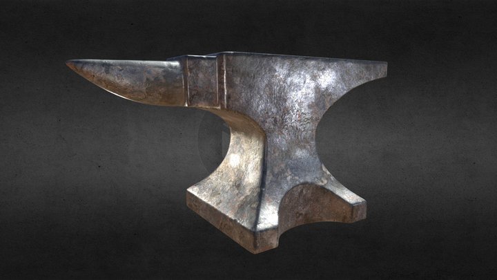 Blacksmith's Anvil 3D Model