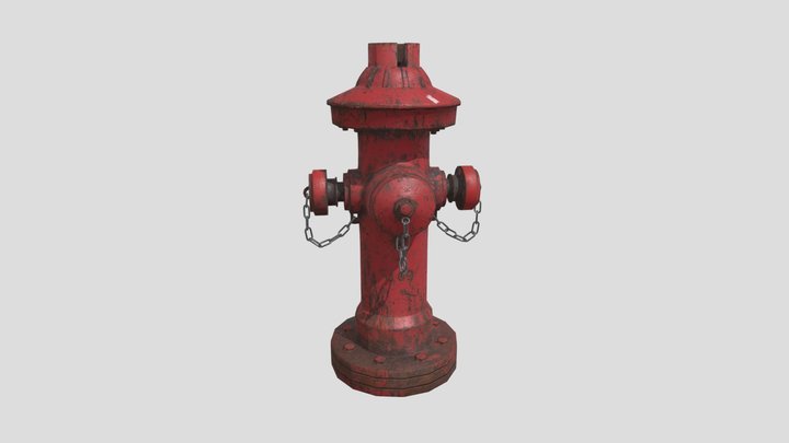 Fire Hydrant 3D Model