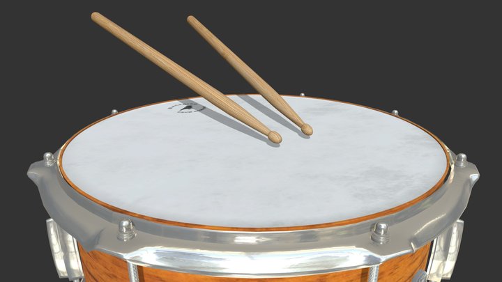Drum 3D Model