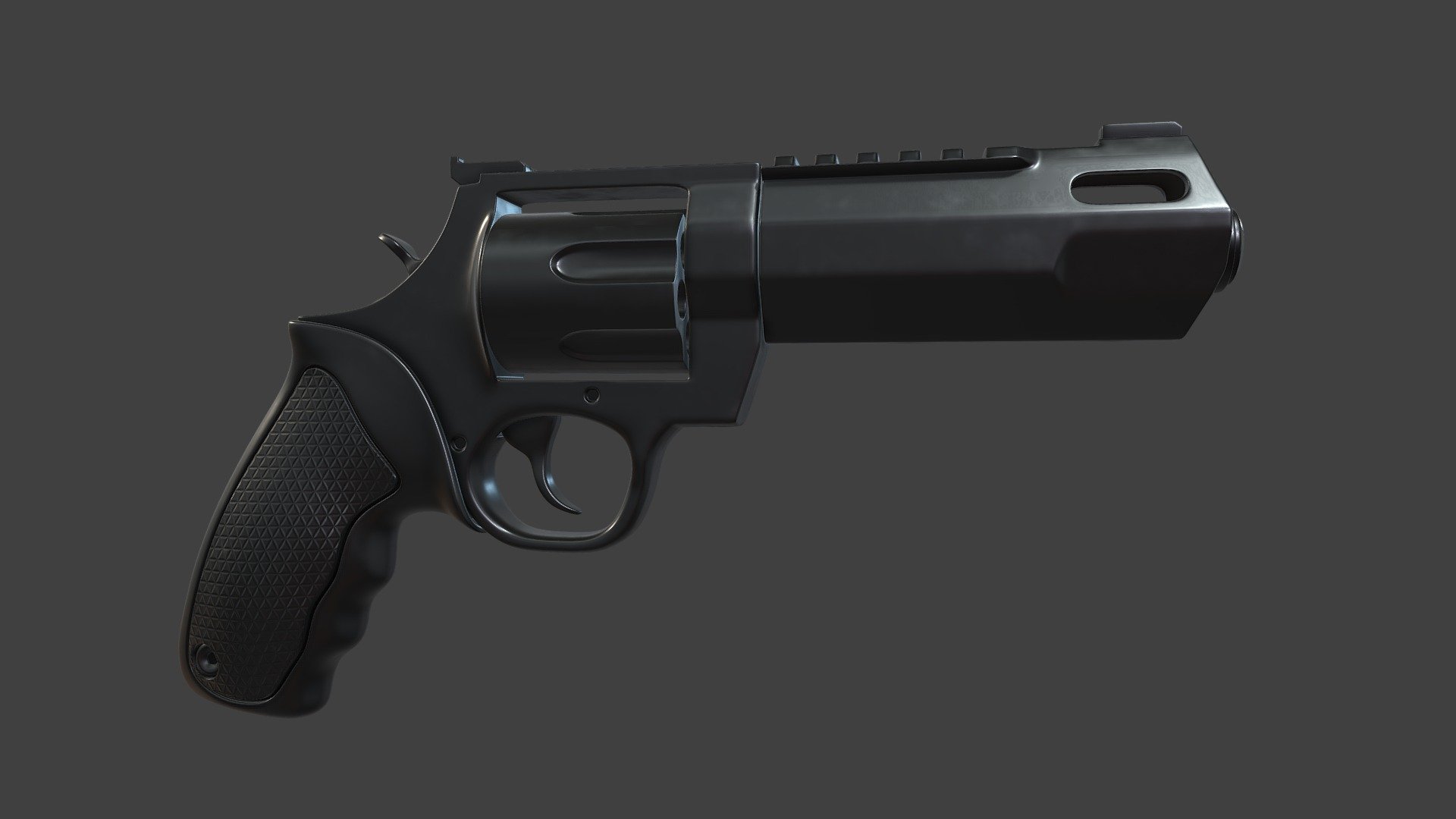 Gun 3D Model - 3D model by Chandu U R (@Chandu_UR) [4b125a7] - Sketchfab