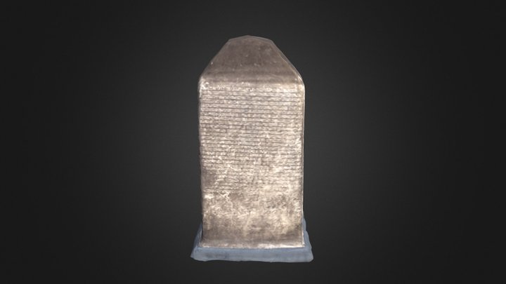 Stele 1 Sukhothai 3D Model