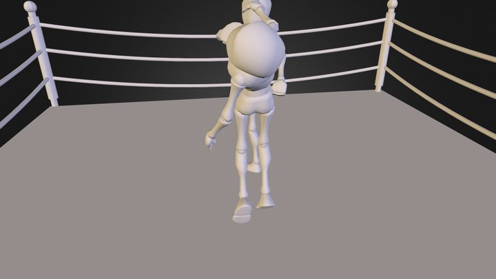 Kick 3D Model