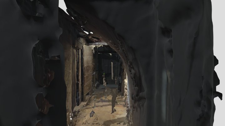 under basement corridor 3D Model