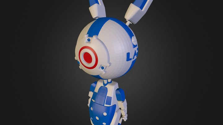 Bunny Robot 3D Model
