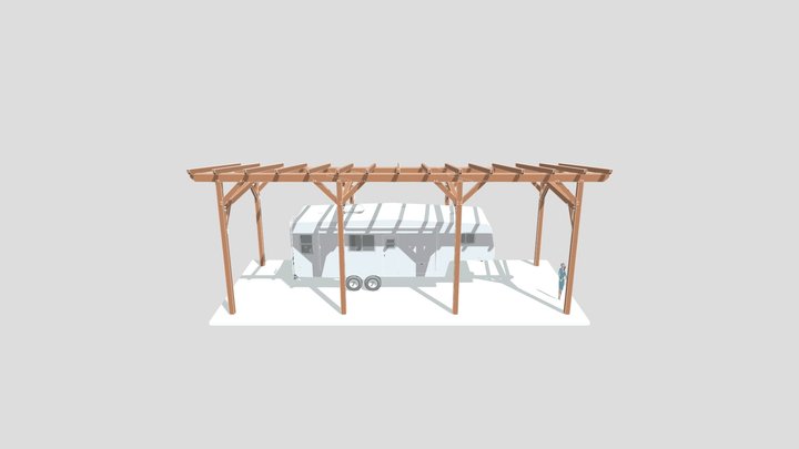 RV Shelter 3D Model