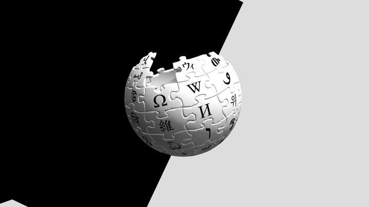Wikipedia 3D Model