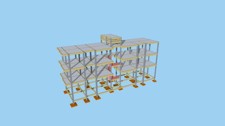 Projeto Estrutural - Márcio Fernandes 3D Model