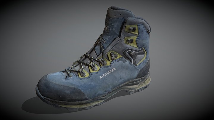 WANDERSTIEFEL - HIKINGBOOT 3D Model