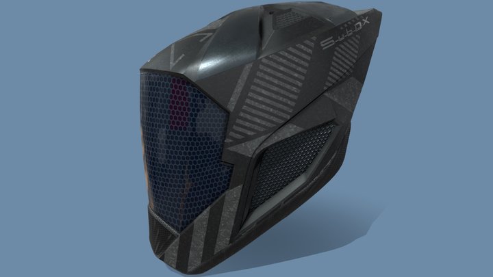 Urban Tech - Helmet 3D Model