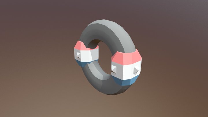 Venture Grid Wheel 3D Model