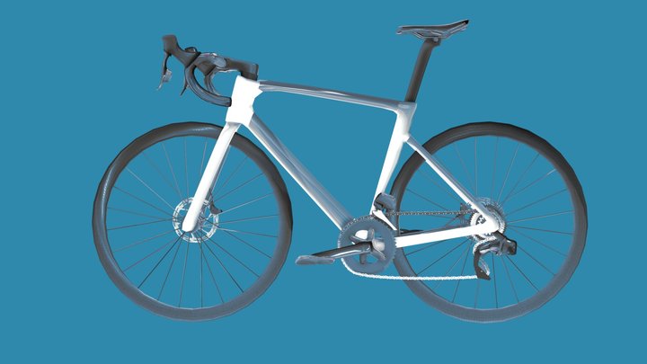 Specialized Road Bike inspired design 3D Model