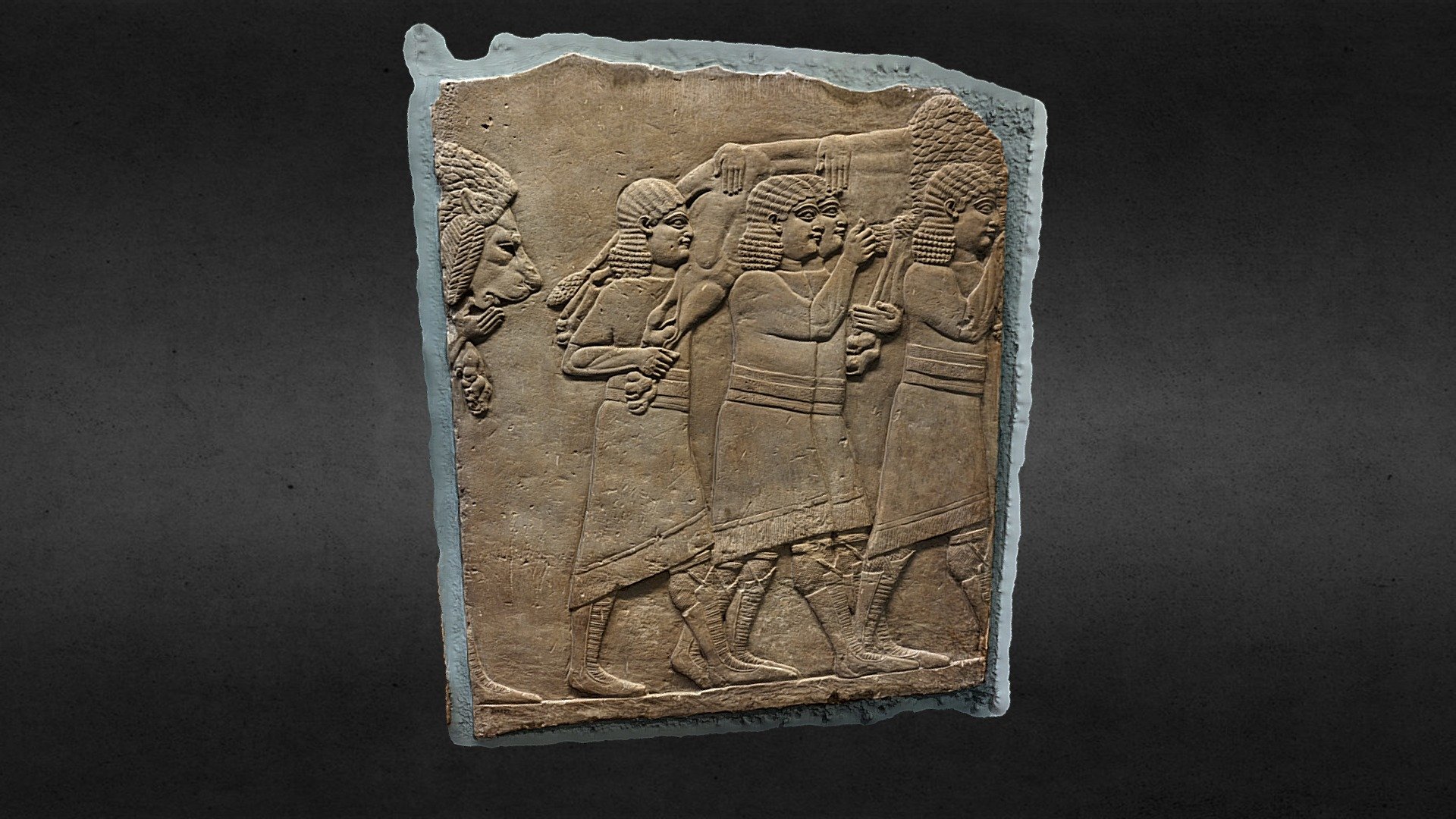 Panel 28, Ashurbanipal's palace room R