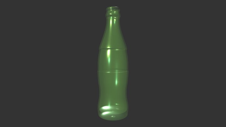 可樂瓶 3D Model