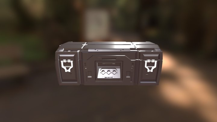 Scifi box 3D Model