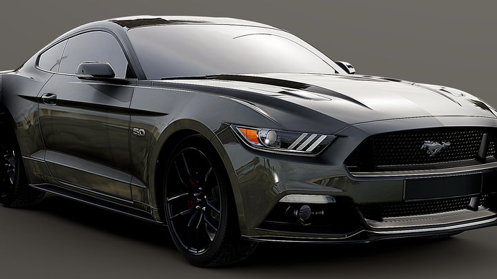 Ford Mustang 2015 EDITION 3D Model