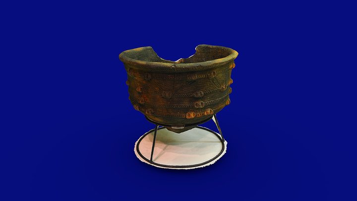 意図的に破壊された土器（市原市能満上小貝塚）観察記録3Dモデル – Free 3D Model STL