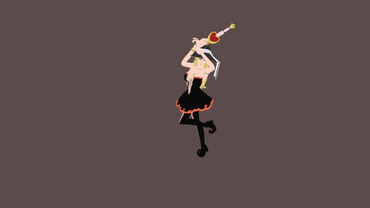 Rangiku Witch 3D Model