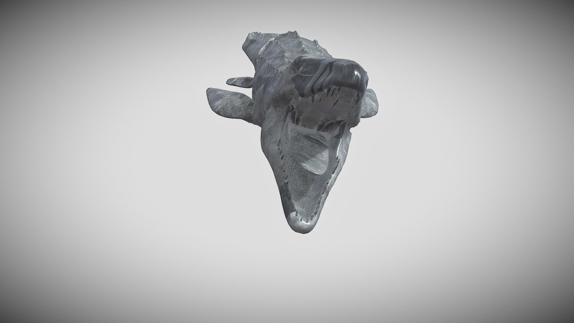 Mosasaurus - 3D model by jsthenee [4b1b8c7] - Sketchfab