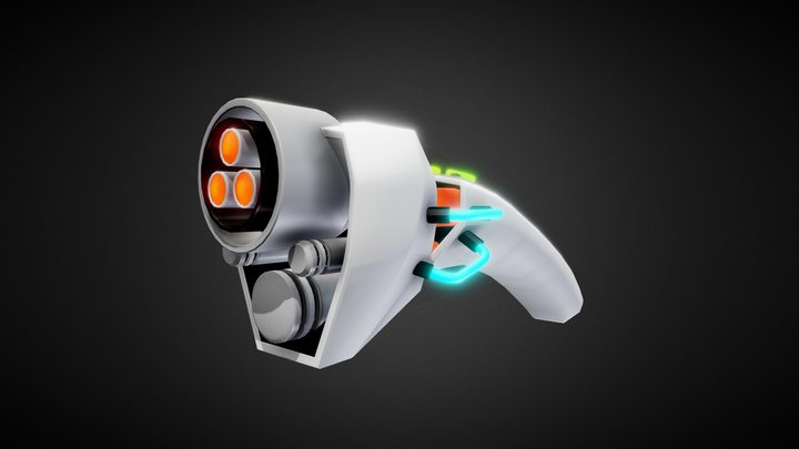 EnerGex Pistol 3D Model