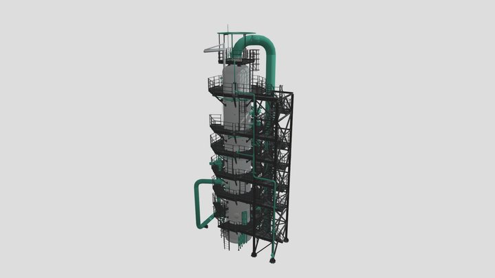 Блок регенерации МЭГа 300РМ-1 3D Model