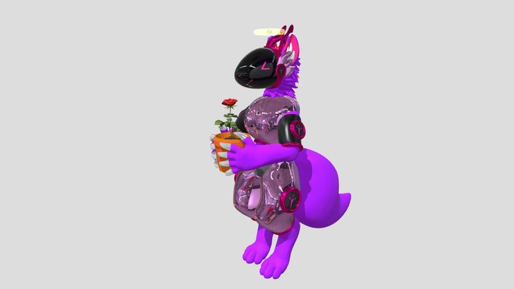 Card_host - protogen 3D Model