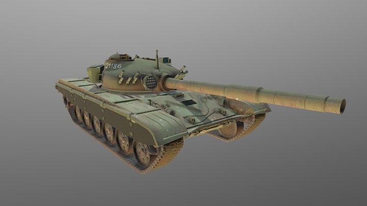 Tank M-84 – Kostenloses 3D-Modell STL