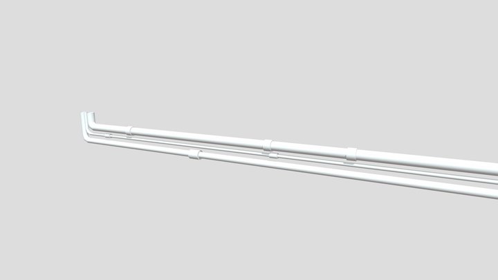 Old pipes 3D Model