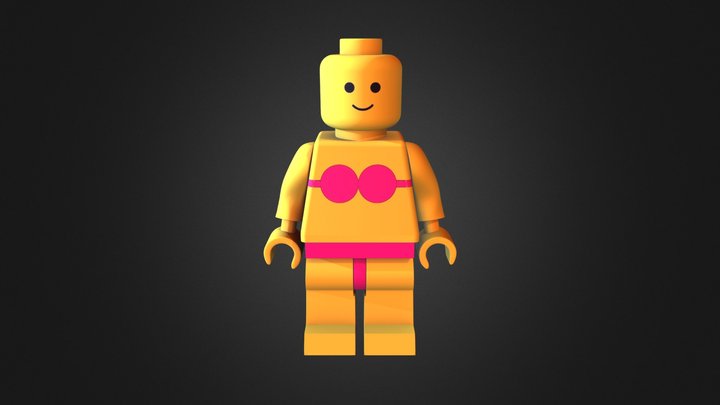 legogirl 3D Model
