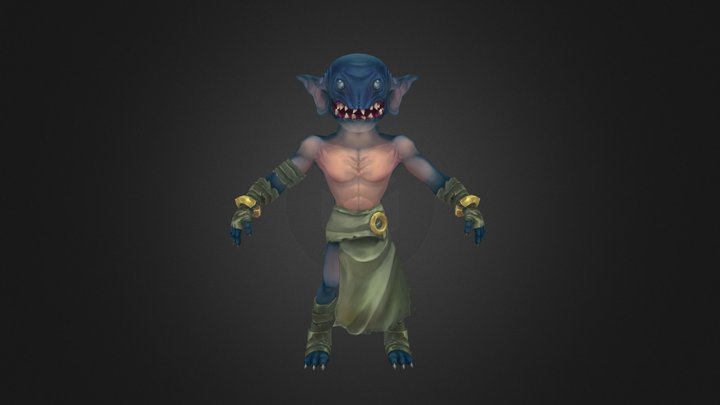 Cave Goblin 3D Model