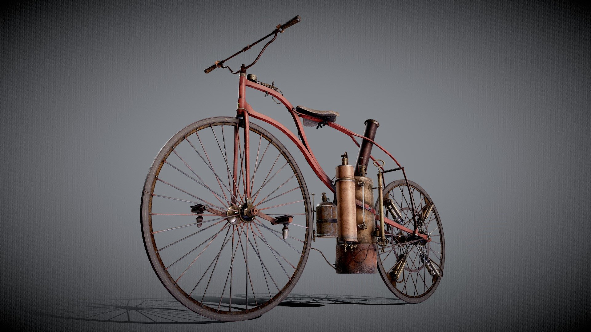 Roper Steam Velocipede - Download Free 3D model by Bici Lab Andorra ...