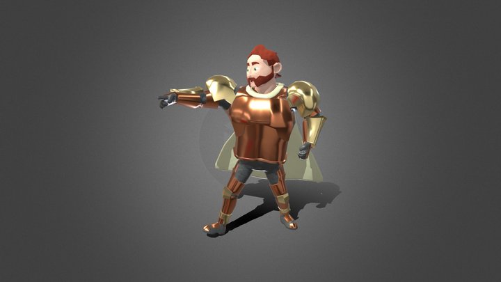 Gregor The Knight 3D Model
