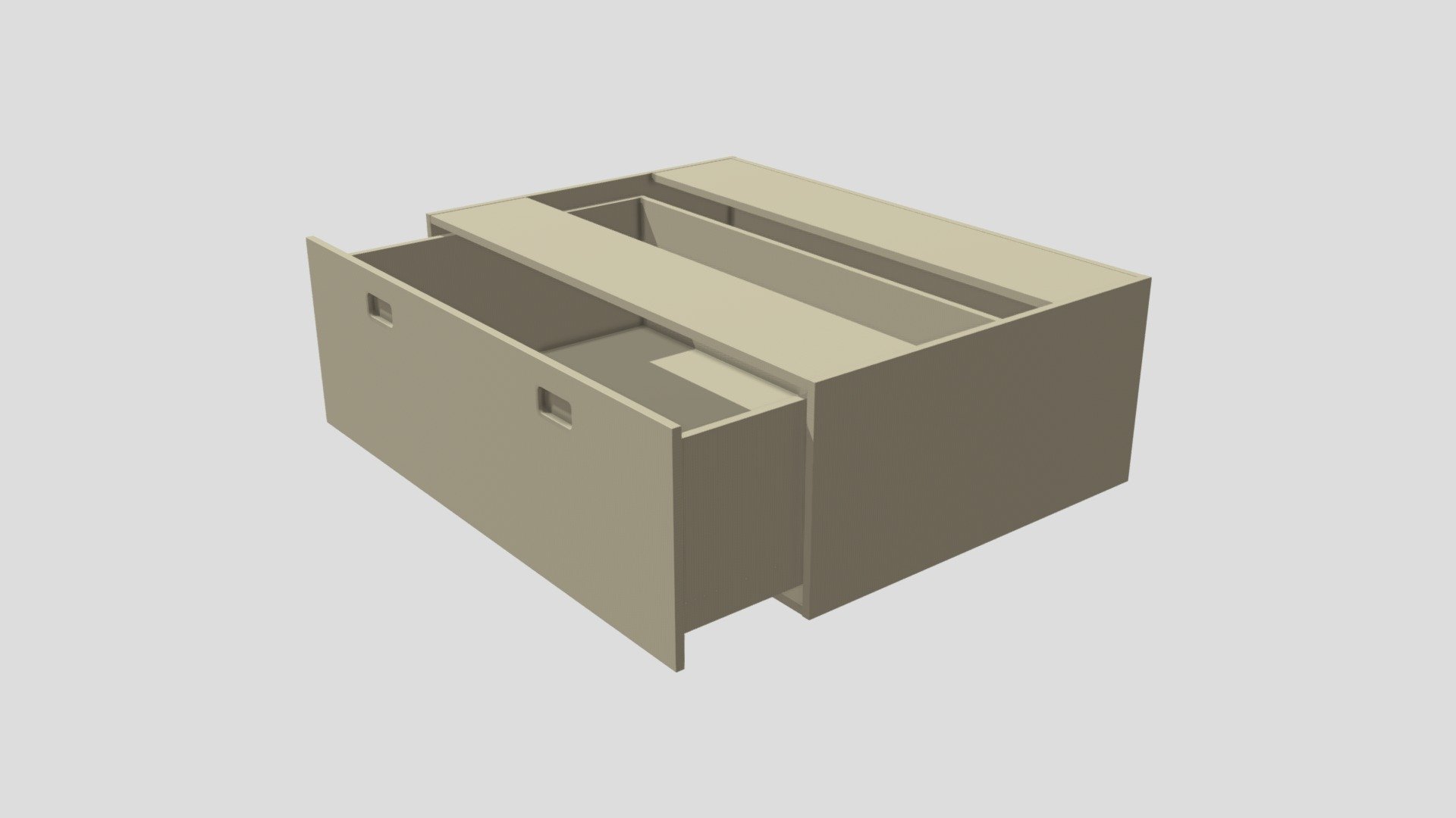 B8556 Large Bed Drawer