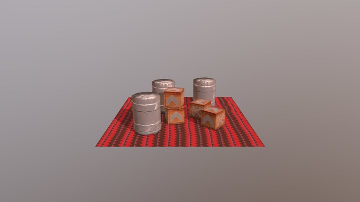 Substance Painter Excercise 3D Model