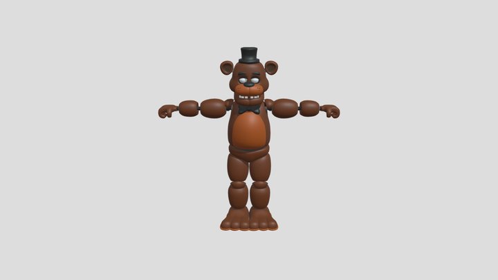 Fnaf1 Freddy 3D Model