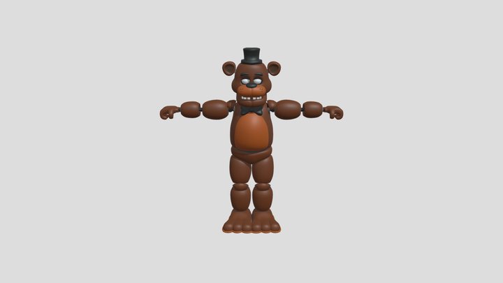 Fnaf1 Freddy 3D Model