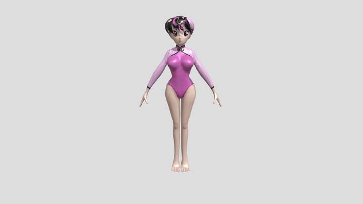 Catwalk Walk Stop Twist R 3D Model