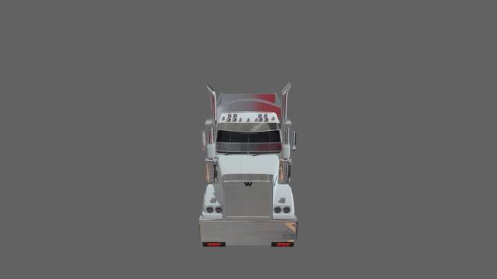 Western Star 4800FX Tipper 3D Model