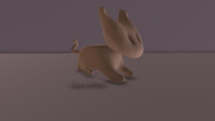 Red Cat 2 3D Model