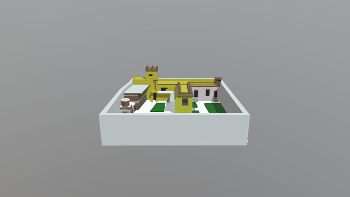 Casa Museo Trotsky 3D Model
