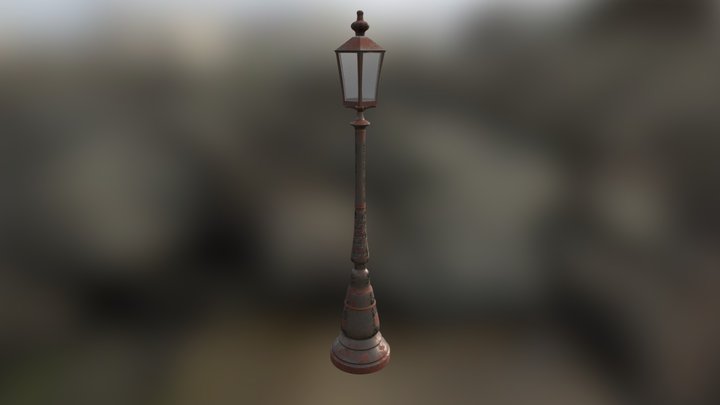 Floor lamp 3D Model
