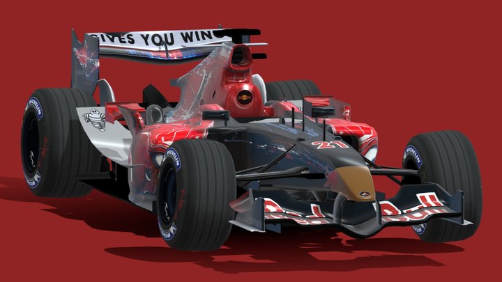 2006 Scuderia Toro Rosso STR1 – Free 3D Model STL