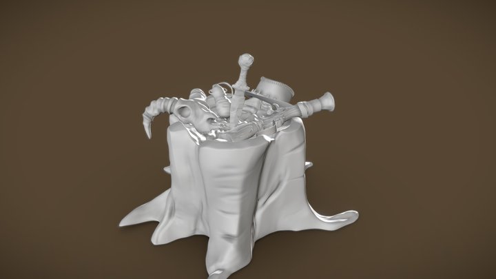 2DAE13_ZeghariArnout_DioramaSketchfab 3D Model