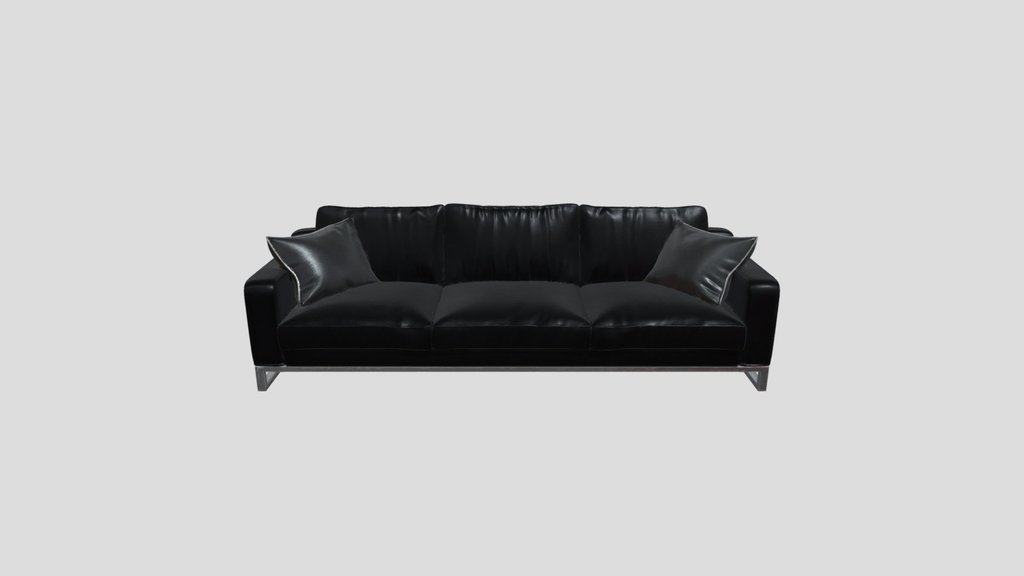 Black-leather-sofa