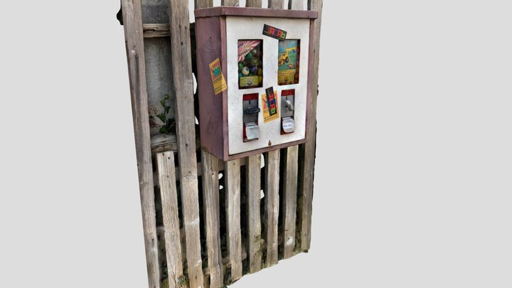 Chewing Gum Machine - Pfarrweg 3D Model