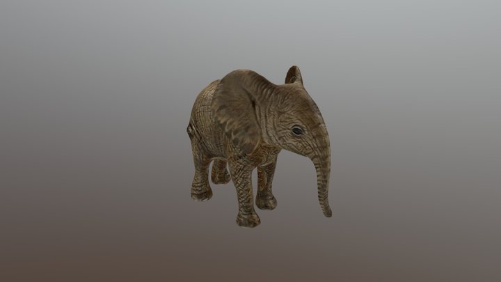 New Qlone olifant 3D Model