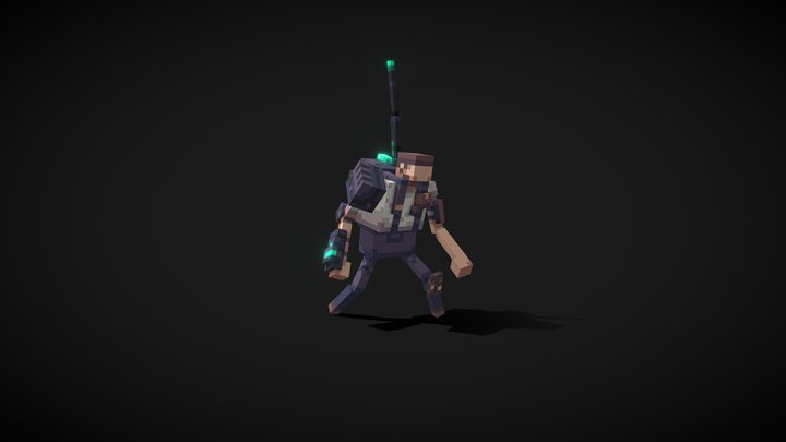 Learning Blockbench - Summoner 3D Model