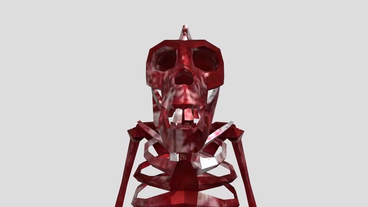 Skull dude lol 3D Model
